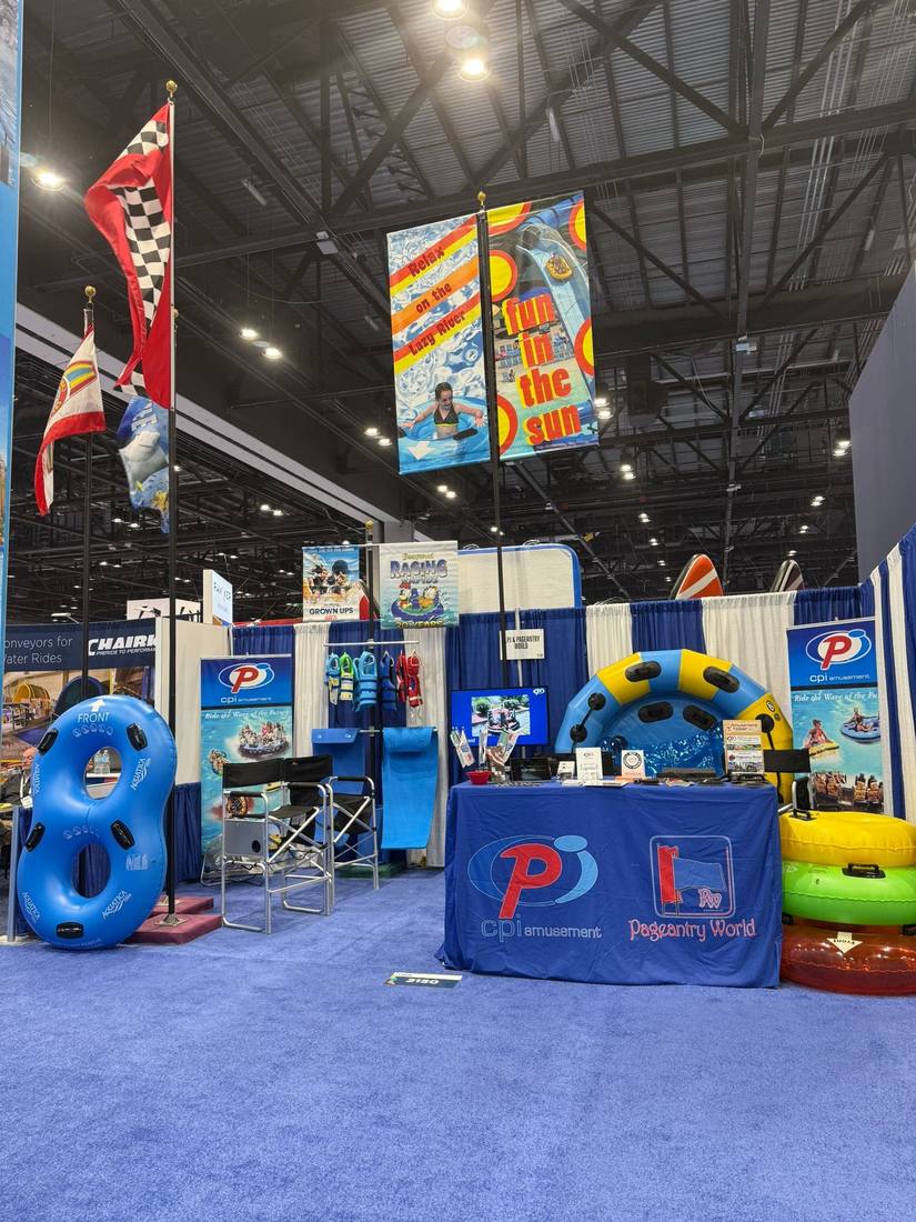 CPI Amusement at the IAAPA Expo 2024 show floor